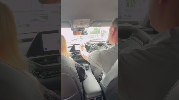 Lexus test drive