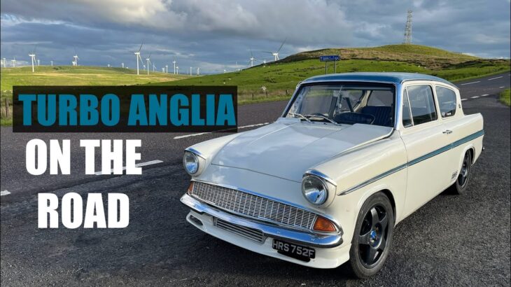 NISSAN POWERED FORD ANGLIA | DRIVE AND WALK ROUND