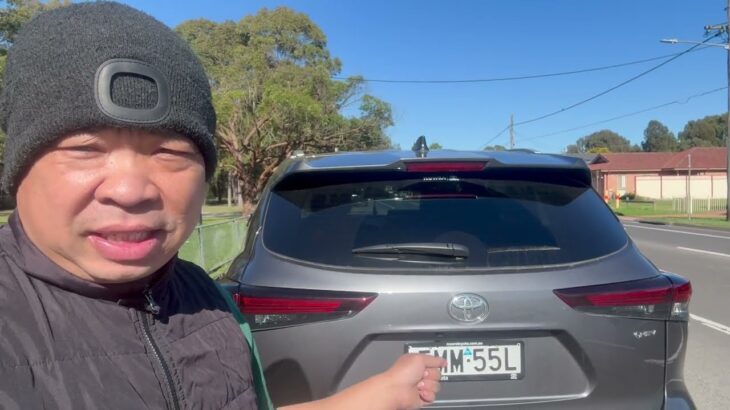 Toyota kluger 2026 hybrid test drive