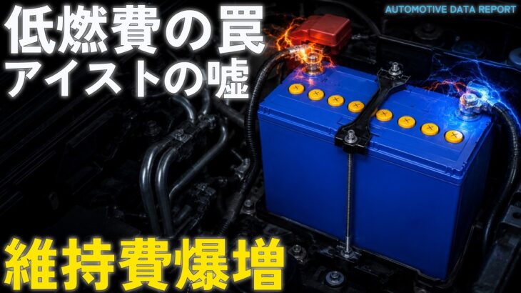 【アイストの嘘】アイドリングストップは本当にエコなのか？専用バッテリー交換費用で維持費爆増のデメリット！キャンセラーが普及する理由とメーカー廃止の裏にある燃費規制の不都合な真実【寿命】