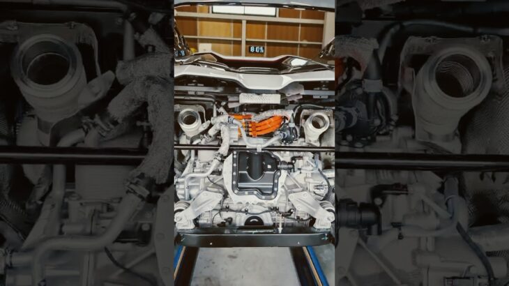 レヴエルト　マフラー交換　速報　キャタライザー装填　#lamborghini #revuelto #gintani