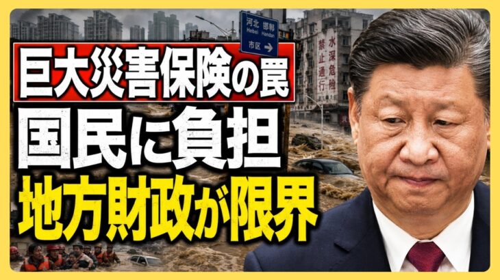 【緊急解説】洪水大国・中国の闇…保険加入率1割未満という異常事態