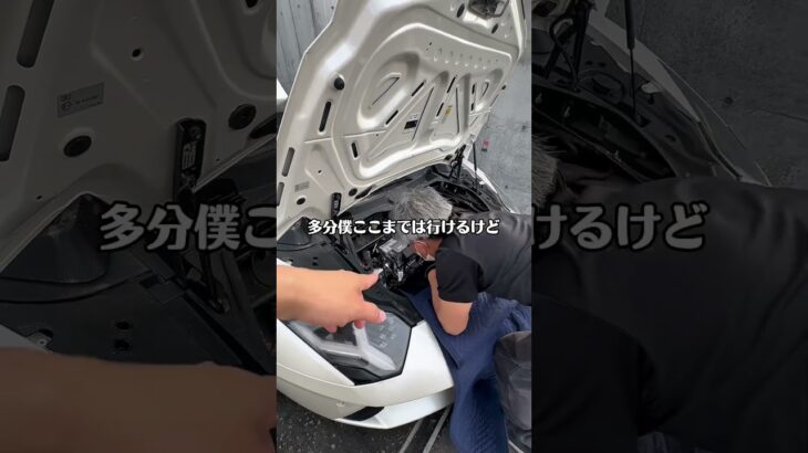 ついにアベンタのバッテリー交換を開始しました#りっきー社長 #ランボルギーニ