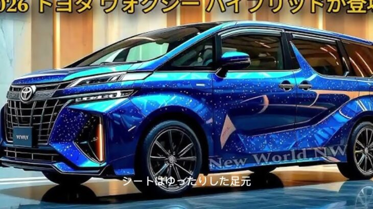 2026 Toyota Voxy 試乗レビュー｜未来のファミリーミニバン登場
