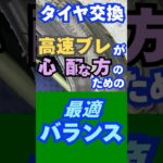 八王子市 タイヤ交換  ホイールバランス重視の取り組み 高速道路でのブレ対策 #Shorts