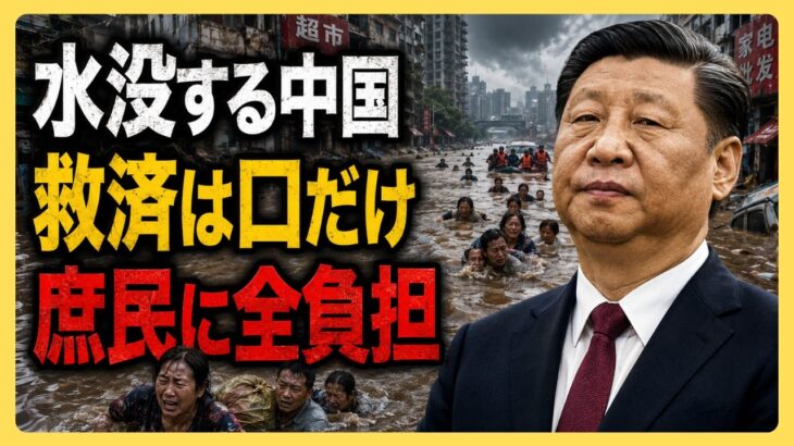 【衝撃】中国大洪水で家を失っても保険はほぼ出ない…9割自己責任という冷酷すぎる現実