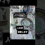 エイプカスタム(タイヤ交換編ep3)人生初の塗装します #4mini #ape50 #エイプカスタム