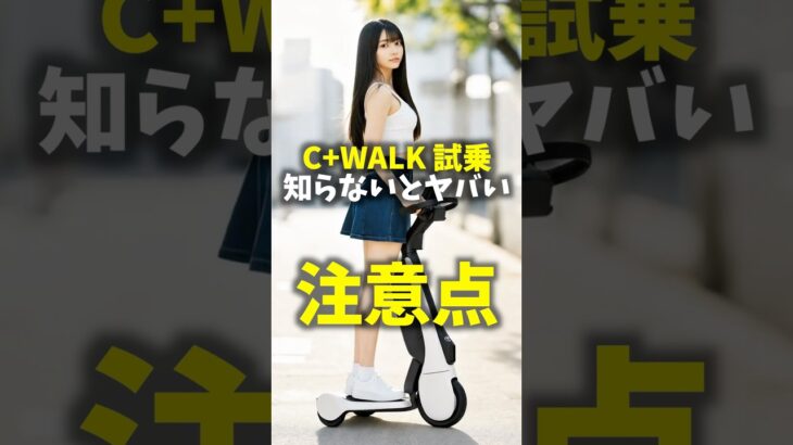 TOYOTA C+Walk T 試乗 知らないとヤバい注意点！（トヨタ 次世代EVモビリティ CウォークT レビュー）