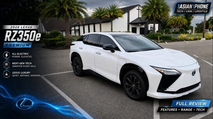 2026 Lexus RZ350e Premium Review | Lexus Electric SUV Range, Charging, Interior & Features