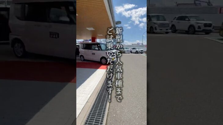 中古車展示場・試乗車のご案内