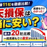 【自動車保険】楽天損保は本当に安い？11社比較したら驚きの結果に