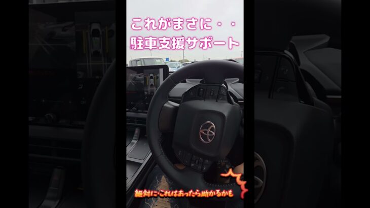 【感動】トヨタの自動駐車支援が凄すぎた！バック駐車が楽しくなるレベル！🚗 #トヨタ #KINTO #カローラ新茨城 #常陸太田 #駐車支援 #バック駐車 #トヨタセーフティセンス #試乗
