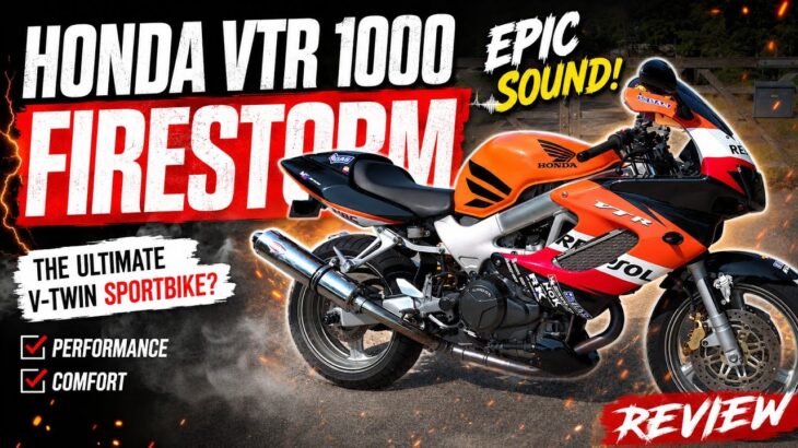 ★ 2002 HONDA VTR 1000 FIRESTORM REVIEW ★