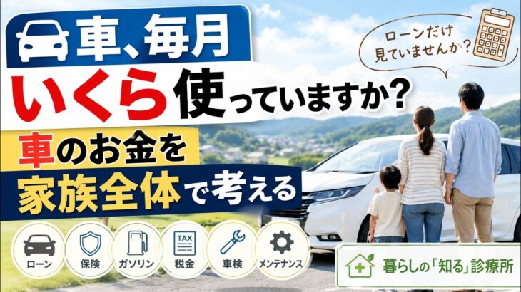 車の支払い、本当にそのままで大丈夫？