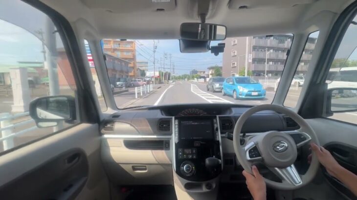 【試乗】ダイハツ/タント/2017年式/X SAⅢ 4WD/660cc/LA610S