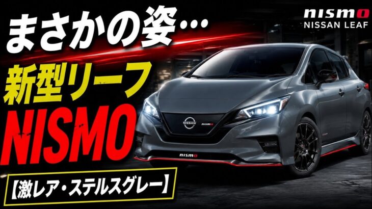 日産リーフ NISMO 2026 内外装徹底レポート|ステルスグレー限定カラー解説