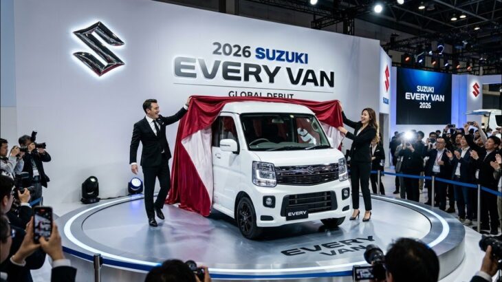 【新型2026】スズキ エブリイ バン試乗レビュー｜外装・性能・価格をチェック！