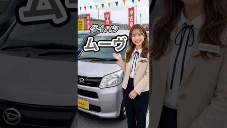 中古ムーヴを見るなら試乗でここを確認#笑福車修理保証 #中古車 #ダイハツムーヴ #足回り #中古車購入
