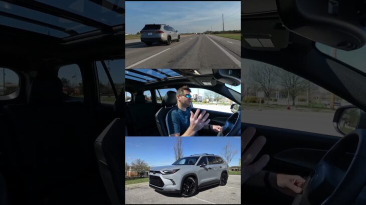 Driver Feels – New Toyota Grand Highlander NIGHTSHADE Hybrid #toyota #grandhighlander #driveitout