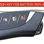 Lexus 250h key fob remote battery replacement job || Key fob remote battery change on Lexus cars.