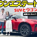 【不満ゼロ？】谷口信輝 が トヨタ クラウン エステート を 伊藤梓と試乗！クラウンシリーズ、第4の刺客登場！SUVとワゴンの融合？ハイブリッドとPHEVも選べるクラウンに死角無し？！