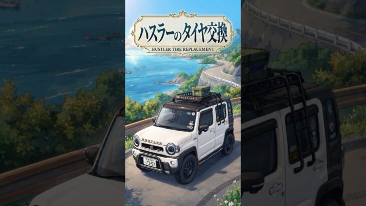 ハスラーのタイヤ交換！前タイヤ２本
