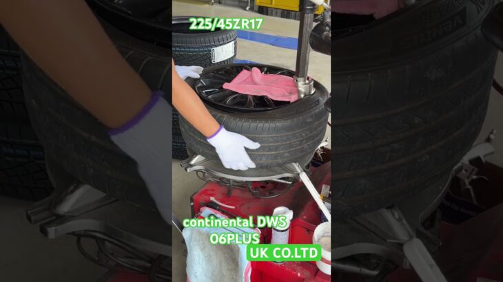 タイヤ交換continentalDWS 06PLUS#クラブマン#ミニ#BMW #17インチ #野木町 #uk #ビフォアーアフター #車検対応
