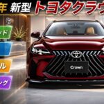 【衝撃】2027年新型トヨタクラウンがついに公開！新機能・最新装備・進化の全貌を徹底レビュー