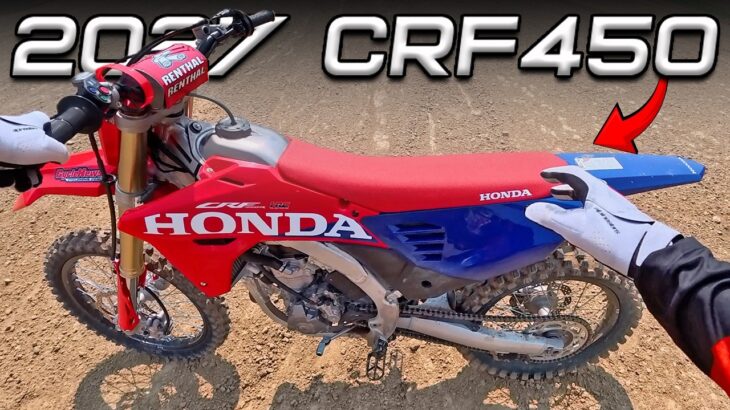 2027 Honda CRF450R – My First Ride