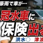 【冠水車になった人へ】豪雨で車が水没…車両保険は出る？知らないと損する洪水・津波の違い