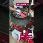 タイヤ交換245/40ZR19メルセデスベンツ #野木町 #uk