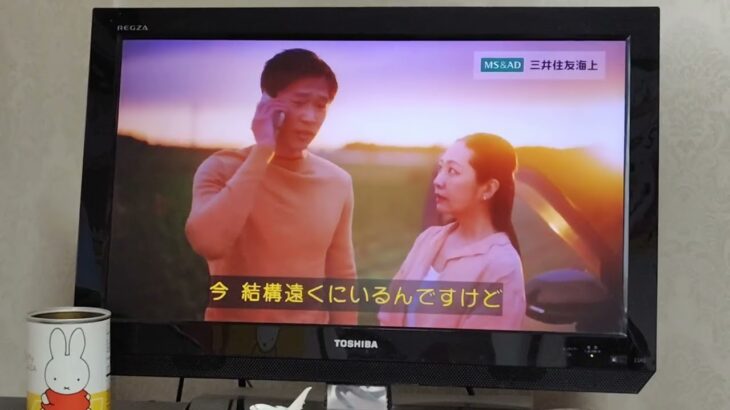三井住友海上自動車保険公務員編15秒2027年4月三井住友海上あいおい損保合併告知（字幕）
