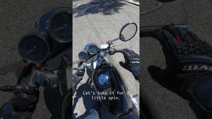 Honda GB500 Test Ride! #honda #gb500 @IconicMotorbikes