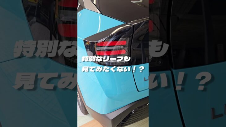 試乗できたら超ラッキーなあの車が！？　#日産大阪川西店 #日産リーフ #ファンキーリーフ #shorts