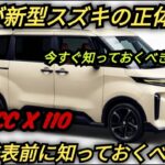 【衝撃の110万円!?】スズキ新型コンパクトワゴンがついに公開！買う前に絶対見て！