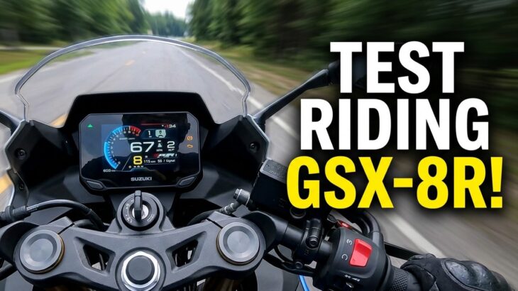 Suzuki Demo Event! Riding the GSX-8R!