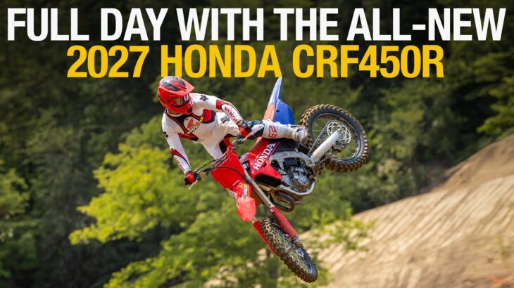 Testing the all-new 2027 Honda CRF450R | Review