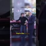 Tom Cruise & Jay take the futuristic Lexus for a sit with Tom Cruise on Tonight Show   Leno 2002