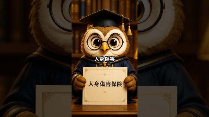 人身傷害保険とは？知らないと損するかも！  #お金の知識 #ショート動画 #youtubeshorts #保険 #節約