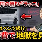 BYDラッコ、220万円の軽EVなのに任意保険はベンツ級!?修理費200万円…維持費のワナが判明!!