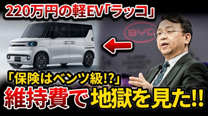 BYDラッコ、220万円の軽EVなのに任意保険はベンツ級!?修理費200万円…維持費のワナが判明!!