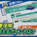 【相次ぐ値上げ】自動車保険 安く抑えるポイントは【クイック解説】