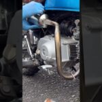 モンキーマフラー交換 #shorts #モンキー #monkey #マフラー #旧車
