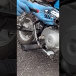 モンキーマフラー交換 #shorts #モンキー #monkey #マフラー #旧車
