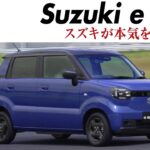 いよいよ登場！ スズキ e SKY（イースカイ） スズキの軽乗用EV第1弾　航続距離310km　電費がいいのが自慢 「EVである前に、軽自動車である」 スズキの行動理念「小･少･軽･短･美」をつらぬく