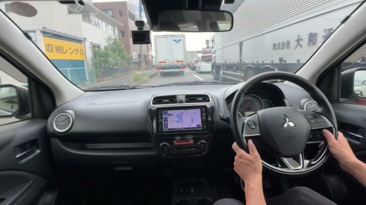 【試乗】三菱/ミラージュ/2021年式/G/1200cc/A03A