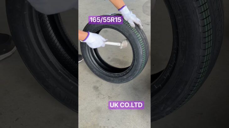 165/55R15コンチネンタルタイヤ交換 #野木町 #uk #ビフォアーアフター