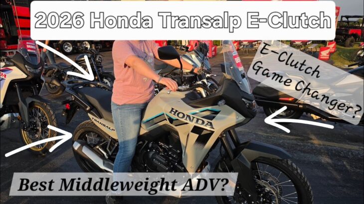2026 Honda Transalp E Clutch First Impressions