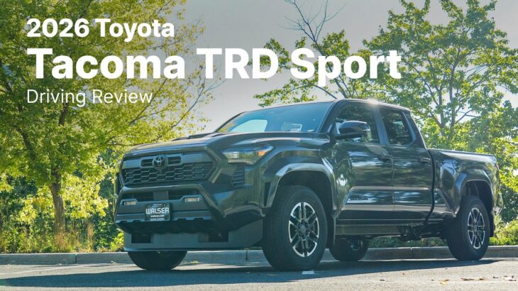 2026 Toyota Tacoma | TRD Sport | Driving Review