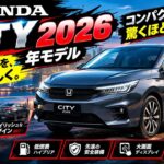 【ついに登場】ホンダ・シティ2026年モデル、フルレビュー!新デザインと最新装備を徹底解説